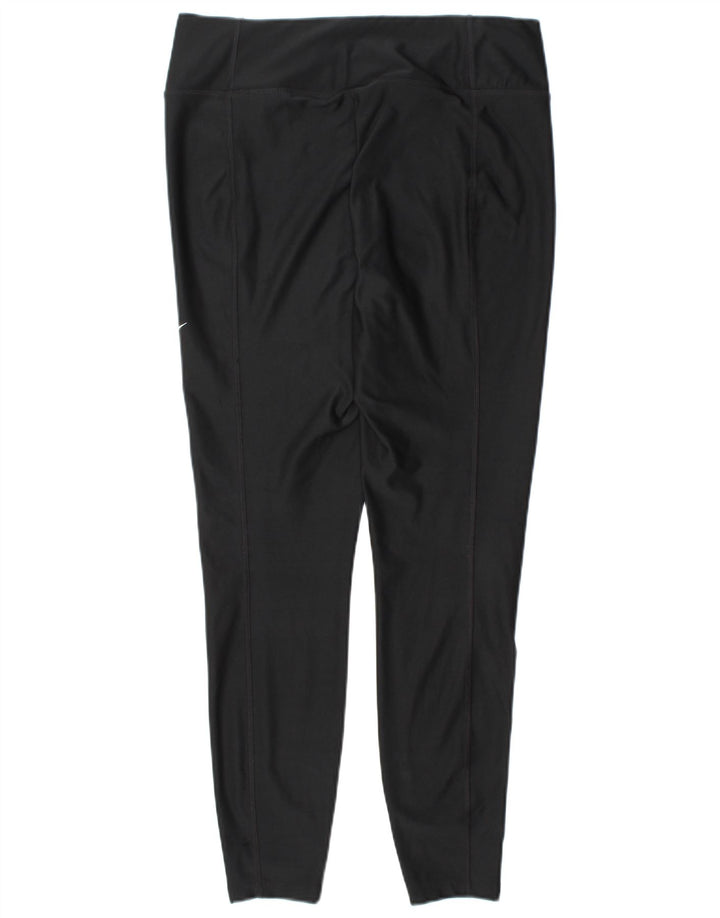 Leggings Dri Fit NIKE pentru femei UK 14, mare, negru, poliester