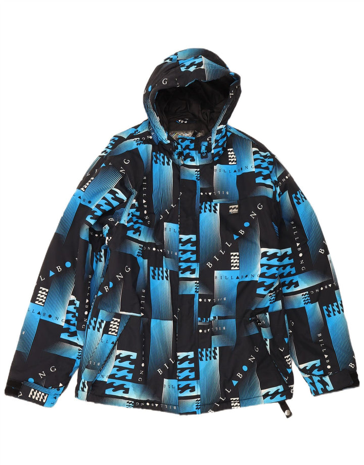 Jachetă Windbreaker pentru bărbați cu grafică Billabong UK 38 Medium Blue Geometric