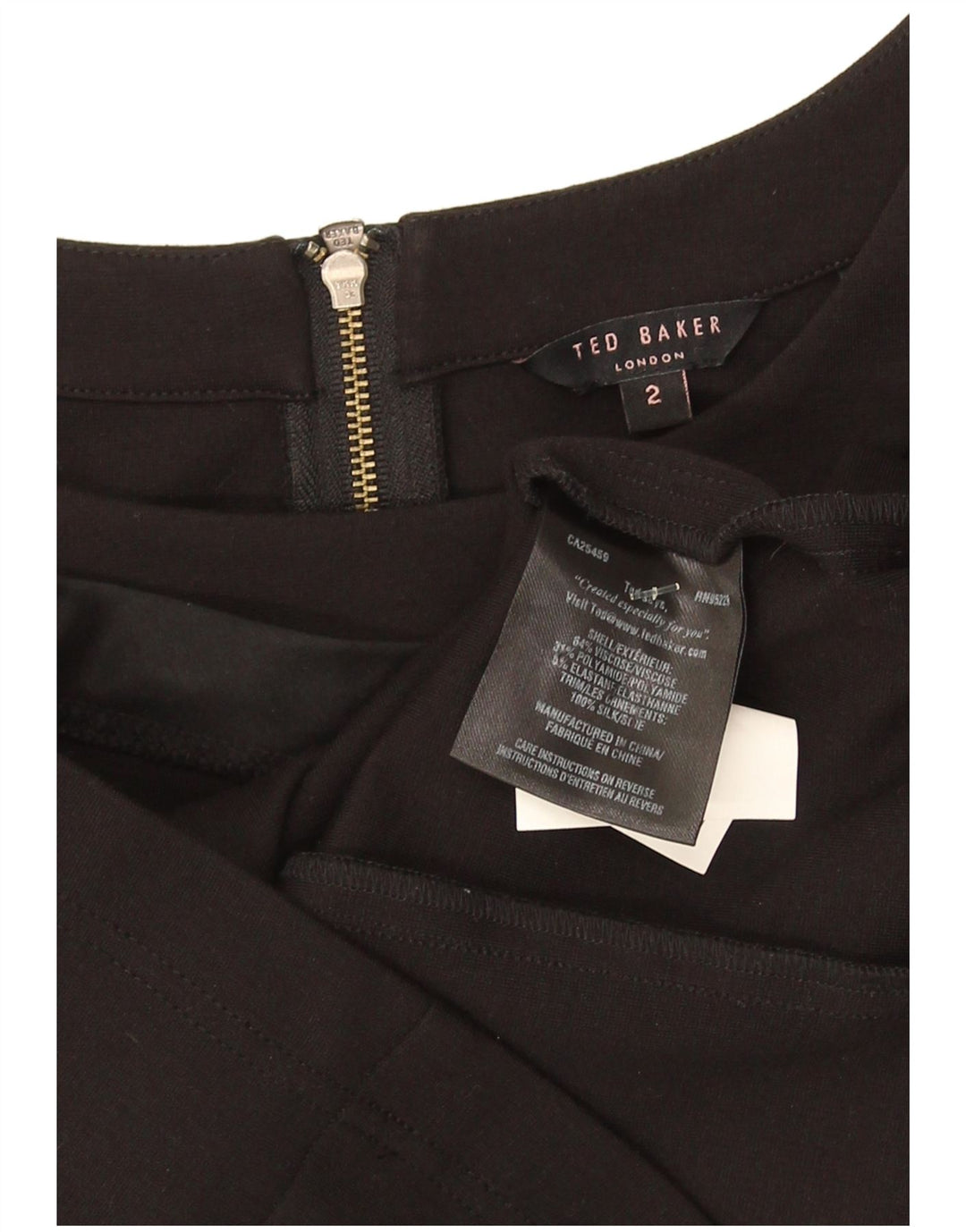 Rochie Ted Baker pentru femei Mărimea 2 Viscoză neagră mică