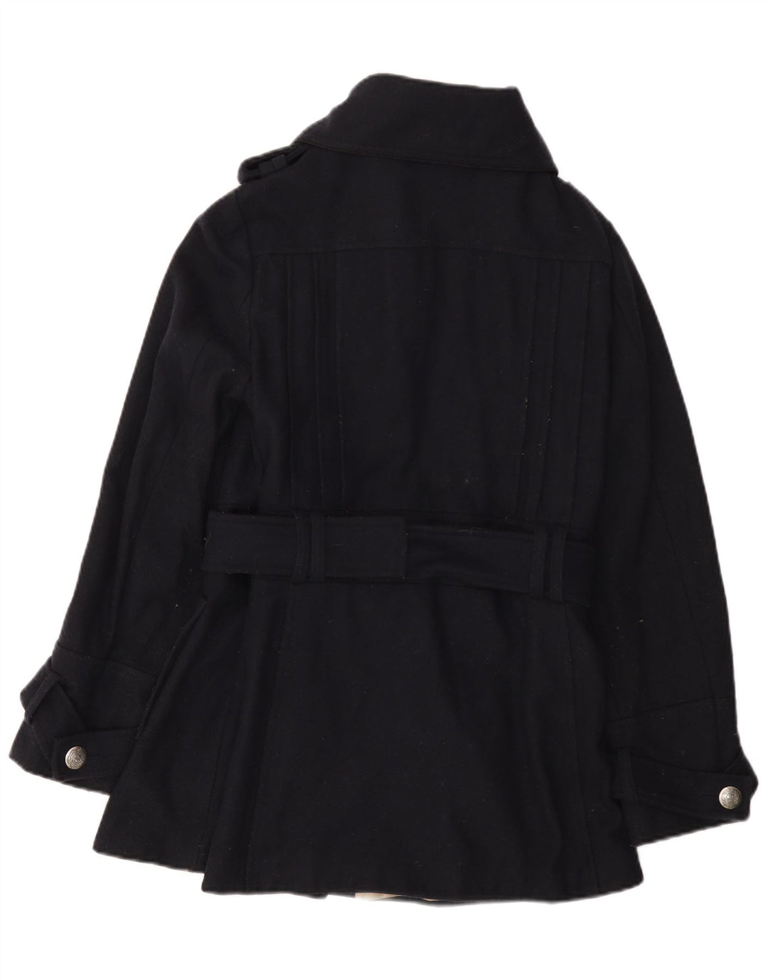 Topshop Pardesiu pentru femei UK 14 Medium Bleumarin Lână