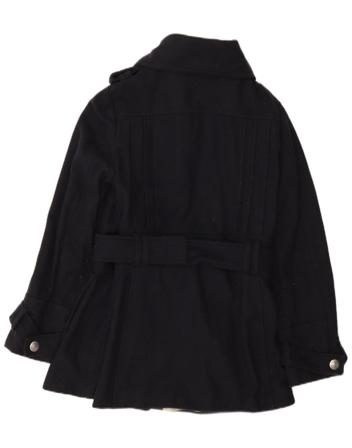 Topshop Pardesiu pentru femei UK 14 Medium Bleumarin Lână