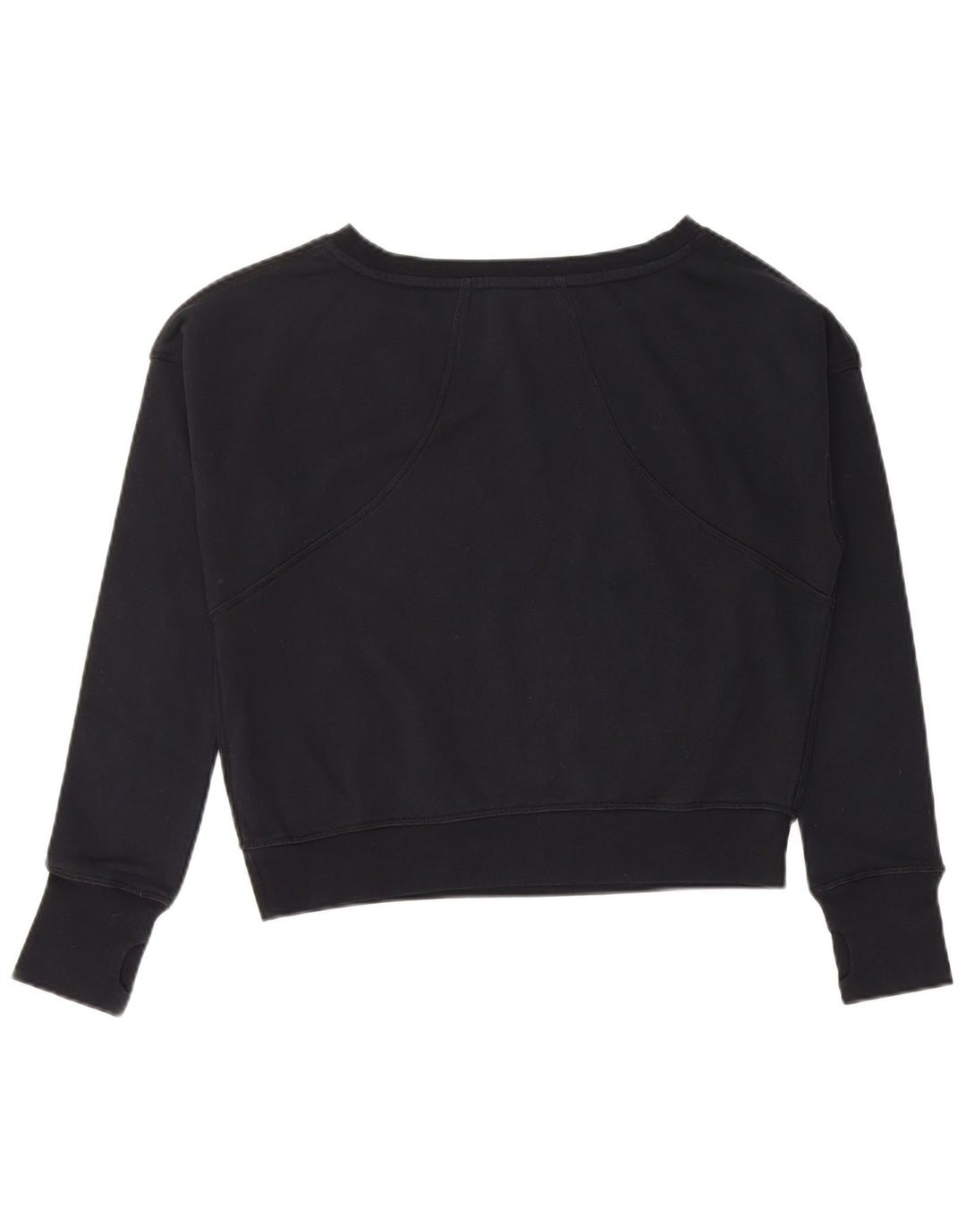 Pulover NIKE Fete Crop Graphic Pulover 13-14 Ani XL Bumbac Negru