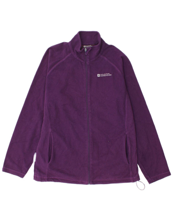 Jachetă polară pentru femei Mountain Warehouse UK 12 Poliester violet mediu