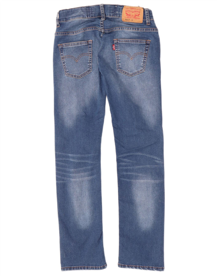 Blugi Levi's 511 Slim 9-10 ani L24 L27 Bumbac albastru