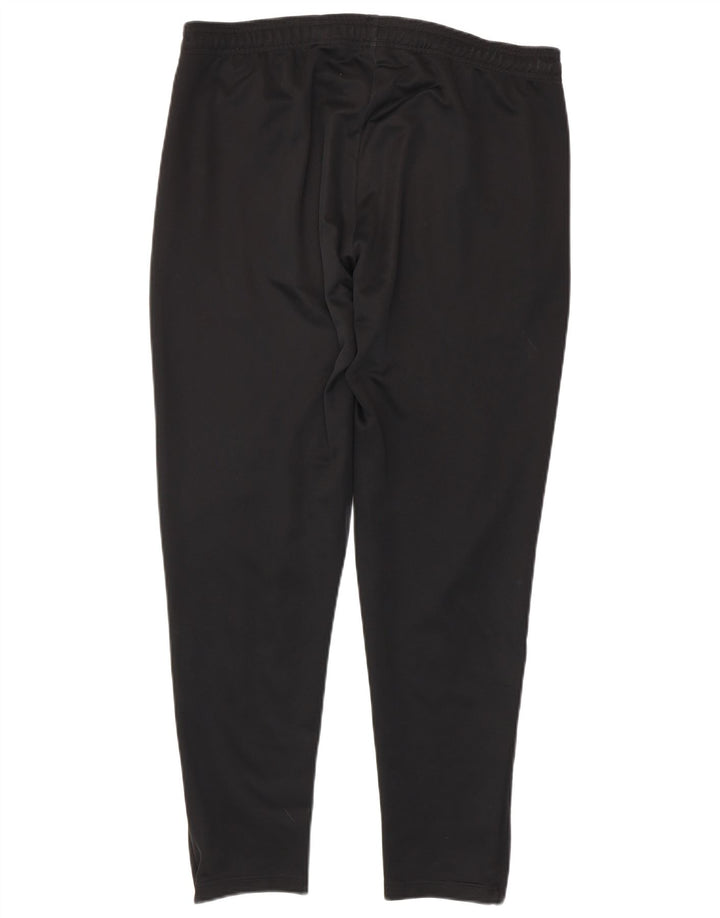 Pantaloni de trening ADIDAS pentru bărbați, mari, negru, poliester