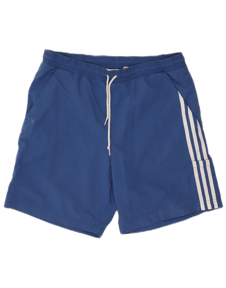 Pantaloni scurți sport pentru bărbați Adidas Mic, albastru, poliamidă