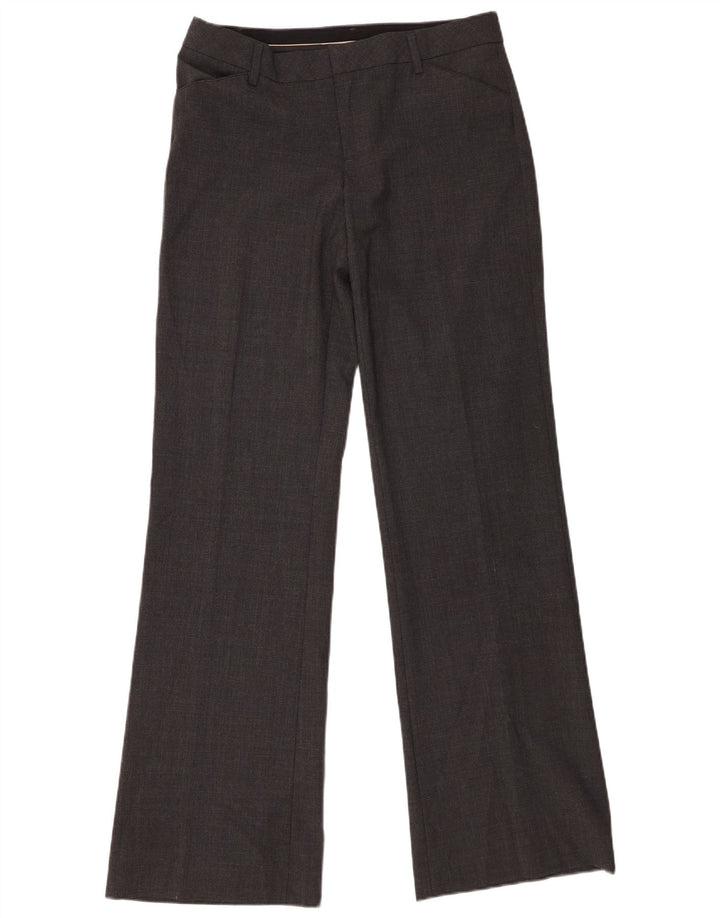 Pantaloni de costum pentru femei Gap Bootcut US 4 Small W31 L34 Poliester gri