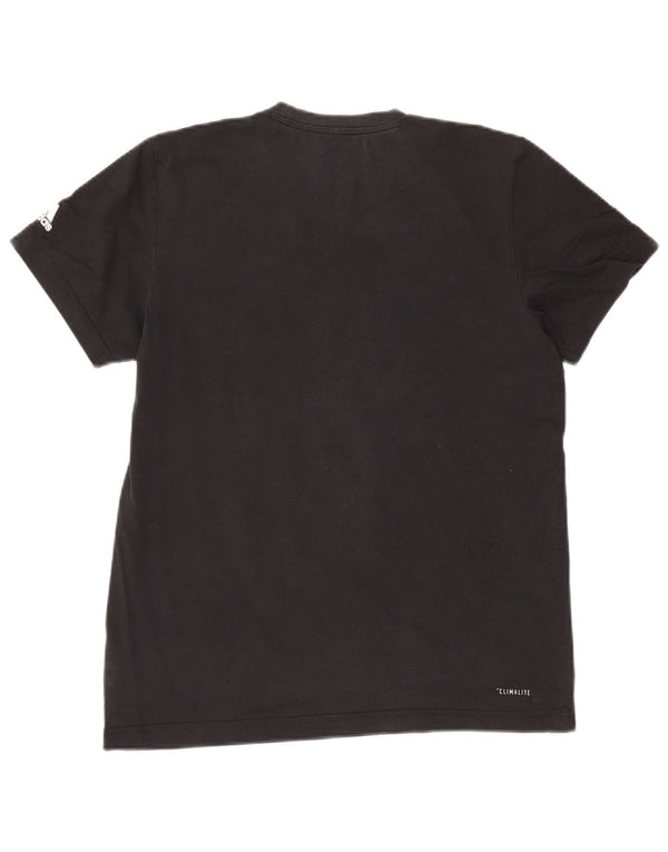Tricou Adidas Climalite Graphic Top Medium Negru Bumbac