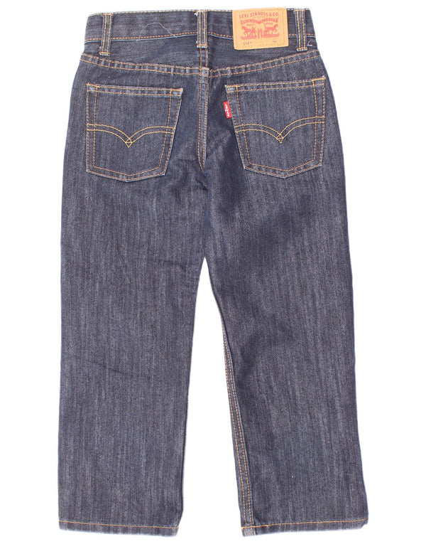 Levi's Boys 514 Straight Jeans 4-5 ani W22 L8 bleumarin bumbac