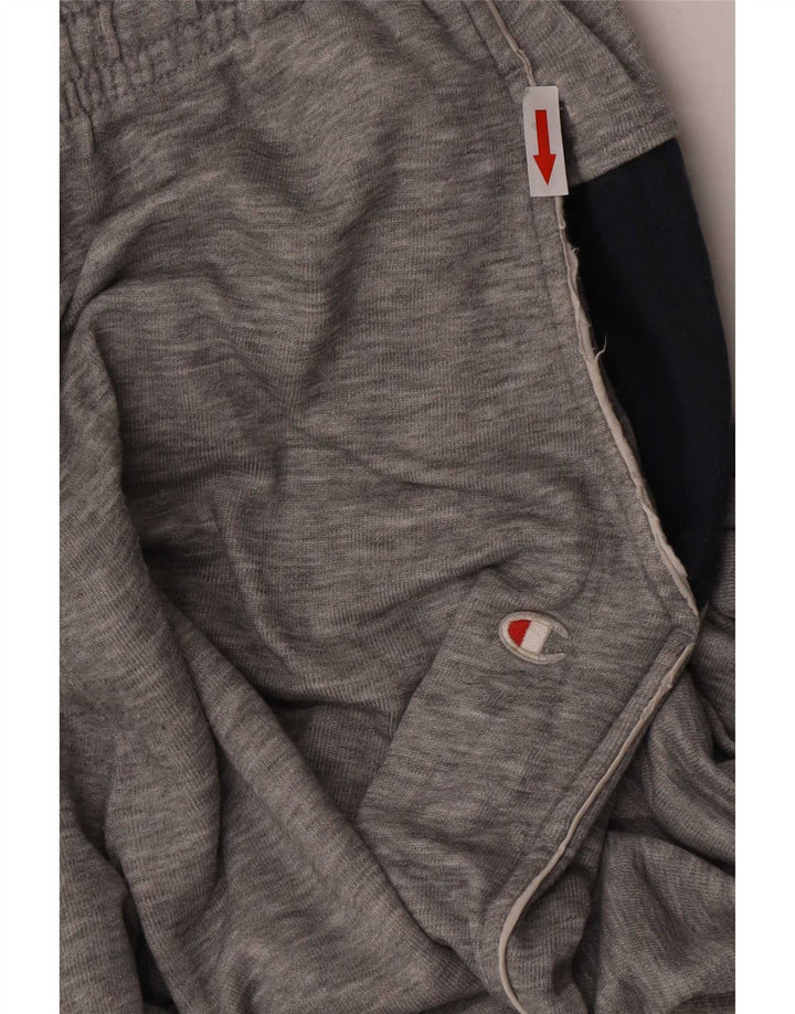 Pantaloni de trening pentru bărbați Champion Pantaloni de jogging Gri mediu Colorblock