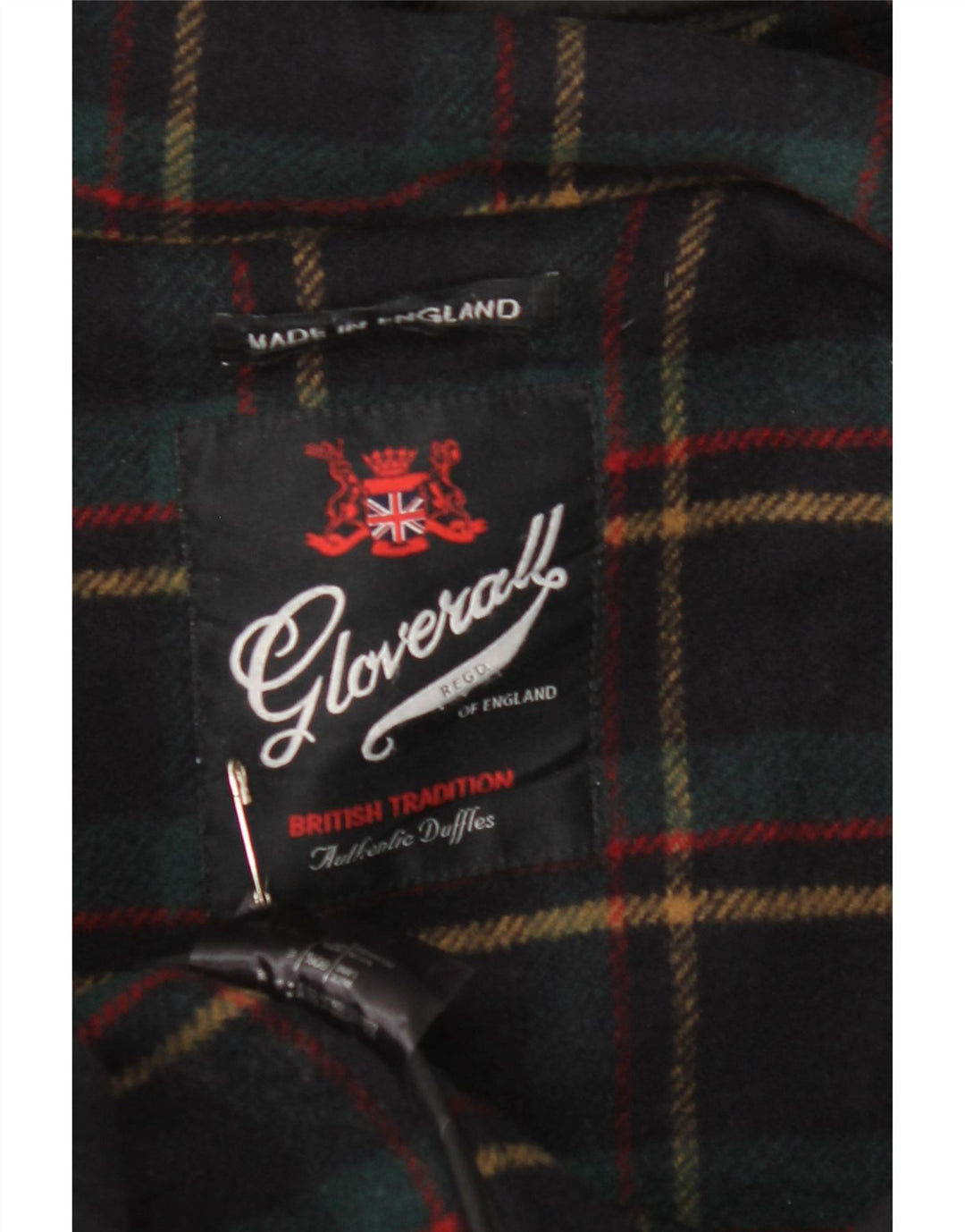 GLOVERALL Manson cu glugă pentru bărbați UK 46 3XL Lână bleumarin