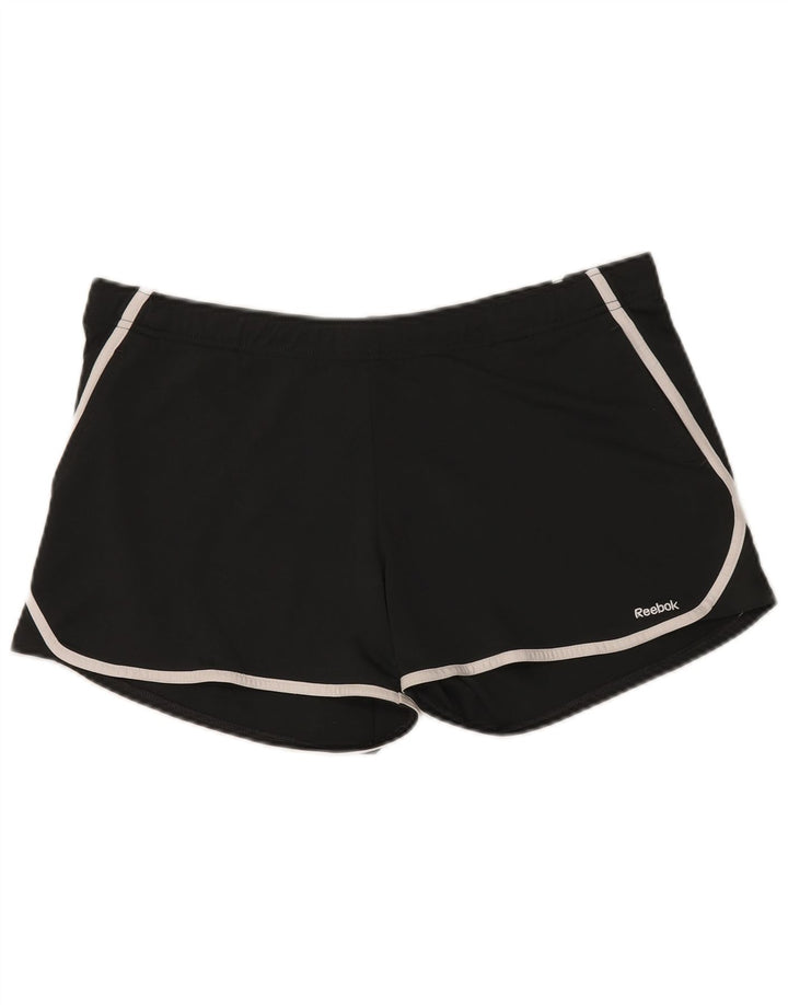 Pantaloni scurți sport REEBOK pentru bărbați, mari, negru, poliester