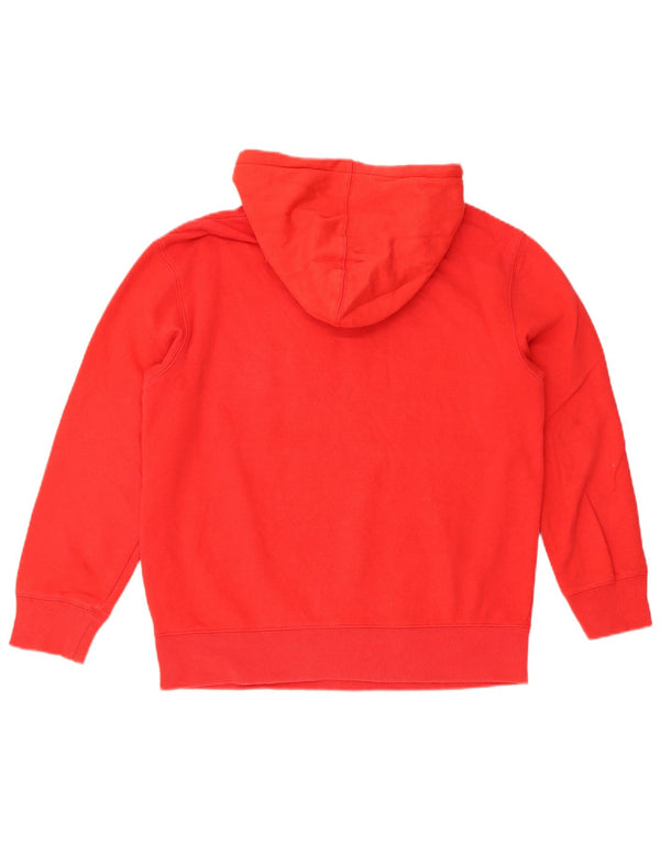 Pulover Gap Girls Graphic Loose Fit 11-12 ani XL bumbac roșu