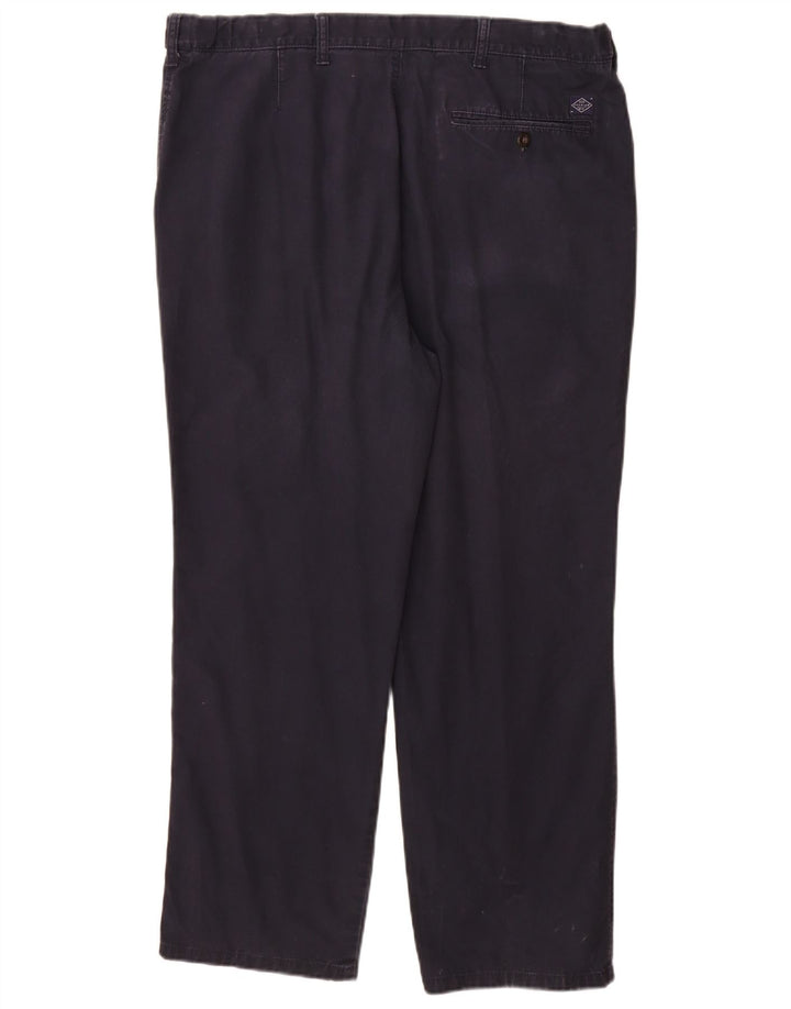 Pantaloni chino obișnuiți, drepti, pentru bărbați Marks & Spencer, L38 L29, bleumarin