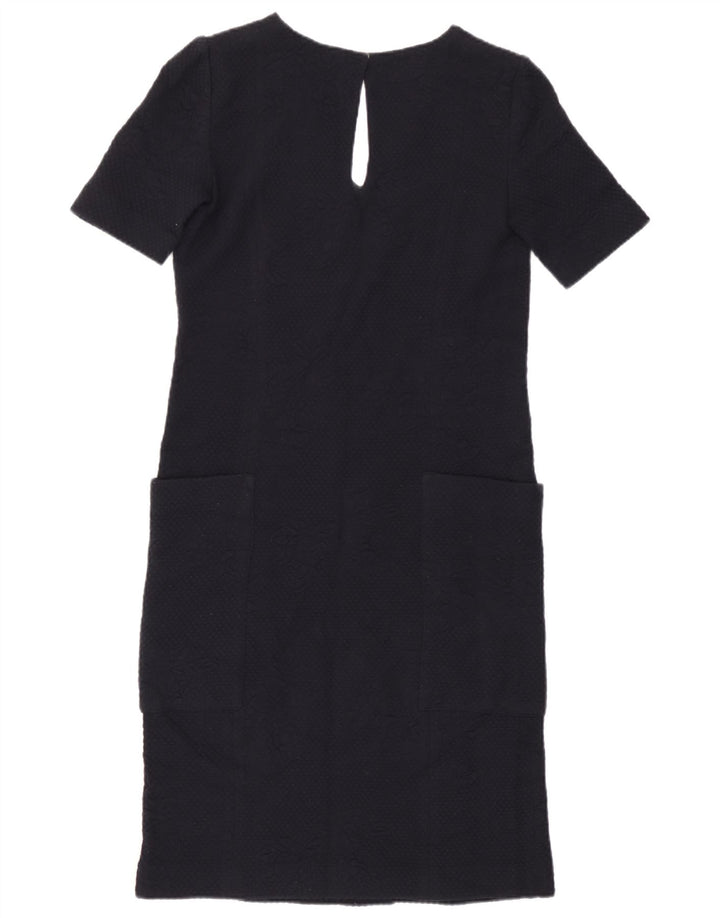 Armani Rochie Schimbată Femei UK 12 Medium Bleumarin Floral