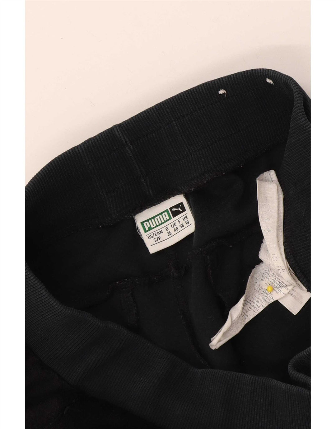 Pantaloni de trening Puma pentru femei UK 10 Poliester negru mic