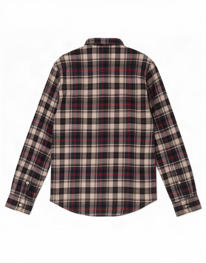 Cămașă de flanel pentru bărbați Lee, bumbac cu carouri multicolore