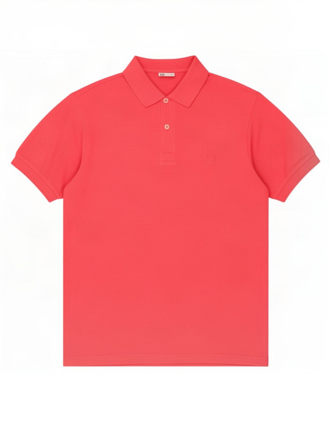 Tricou polo Sergio Tacchini pentru bărbați, bumbac roz mediu