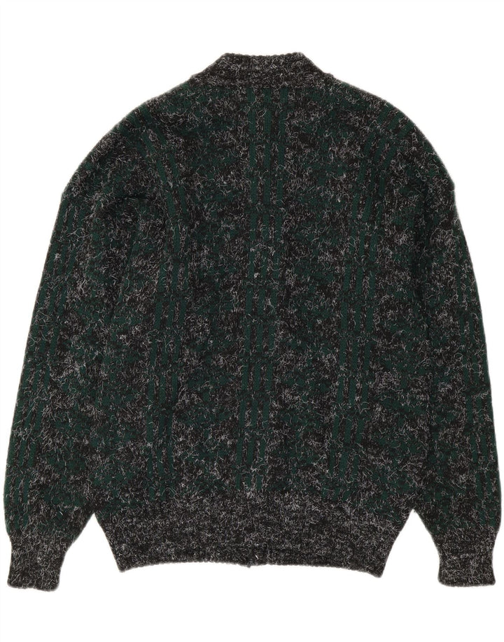 Pulover cardigan pentru bărbați Confezioni Di Lusso, lână multicoloră mare