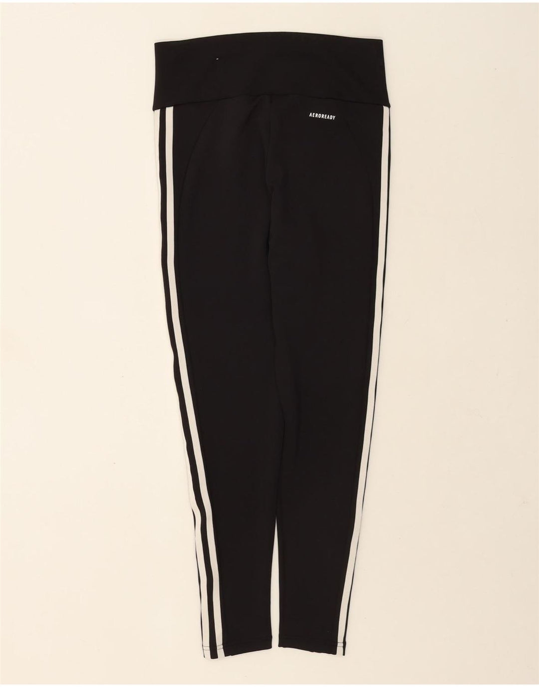 Leggings Aeroready pentru femei Adidas UK 12/14 Poliester mediu negru