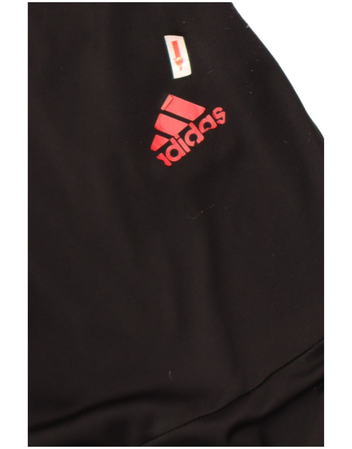 Pantaloni de trening Adidas pentru bărbați Joggeri poliester mediu negru