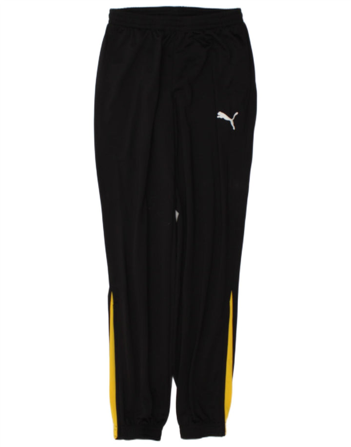 Pantaloni de trening pentru bărbați Puma Pantaloni de jogging Mici, negru, poliester color bloc