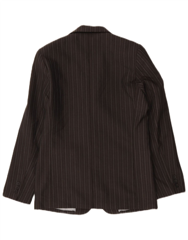 Jachetă pentru băieți Marks & Spencer Autograph Blazer 12-13 ani, gri cu dungi