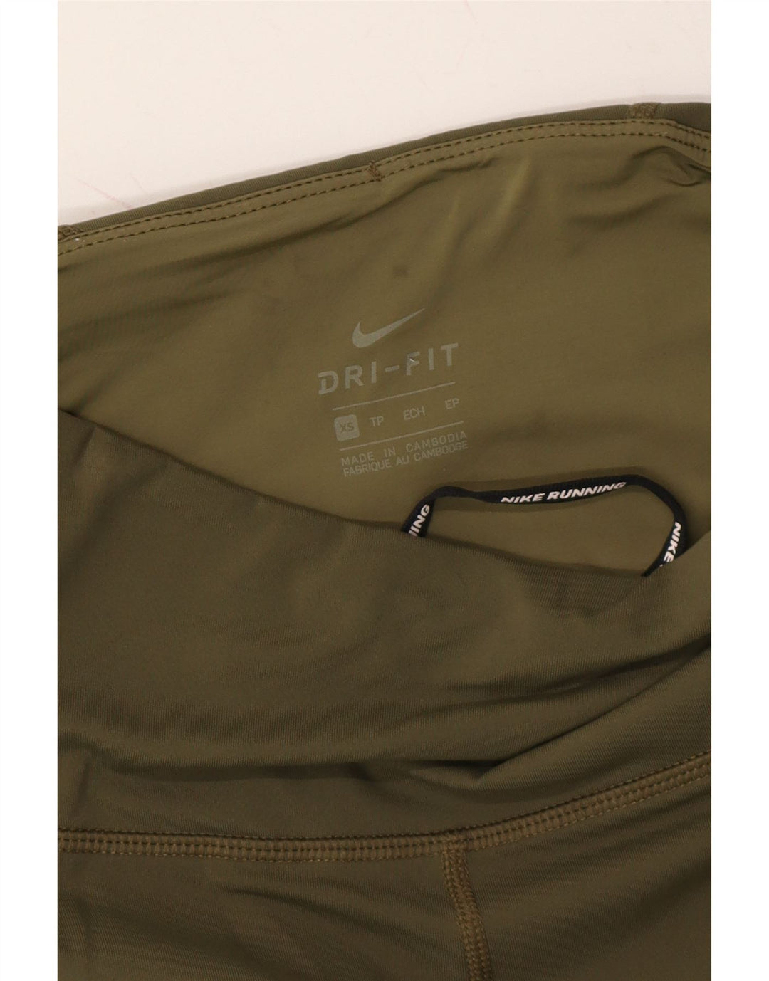 NIKE Womens Dri Fit Leggings UK 4 XS  Green Polyester Vintage Nike and Second-Hand Nike from Messina Hembry 