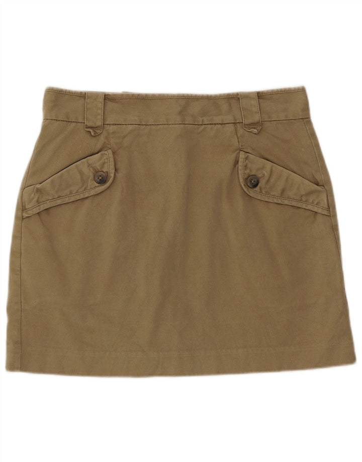 Fusta mini pentru femei French Connection UK 12 Medium W30 Khaki