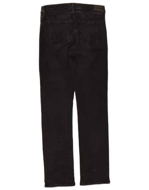Blugi drepti pentru femei Wrangler W32 L32 bumbac negru