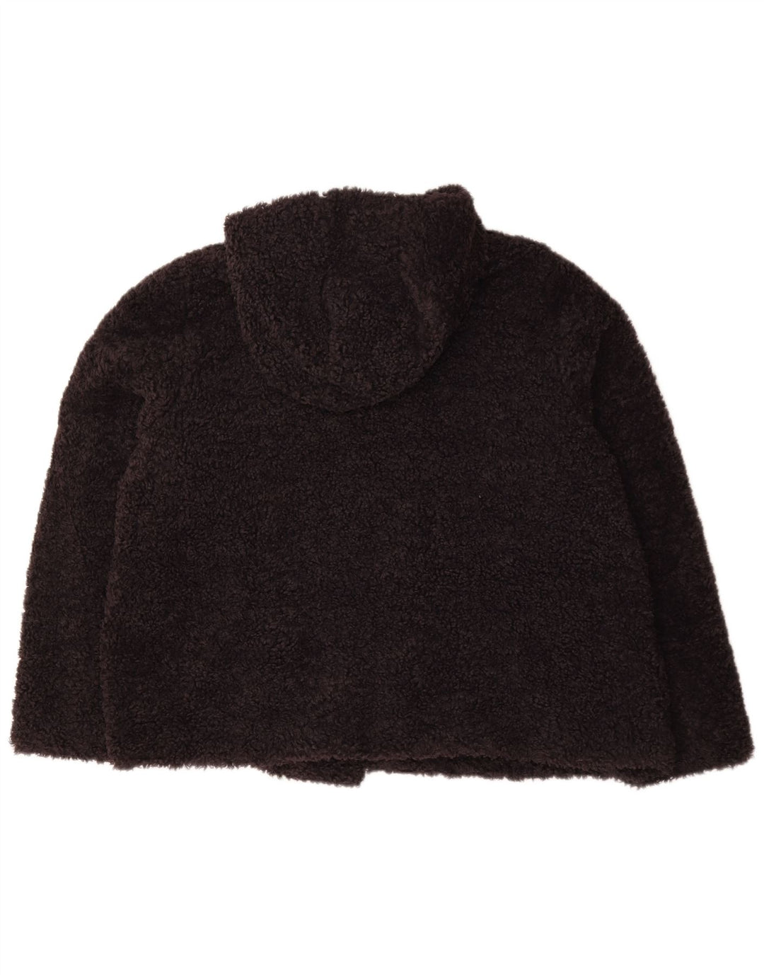 Jachetă fleece pentru femei Marks & Spencer, cu glugă, UK 22 3XL, bleumarin, poliester