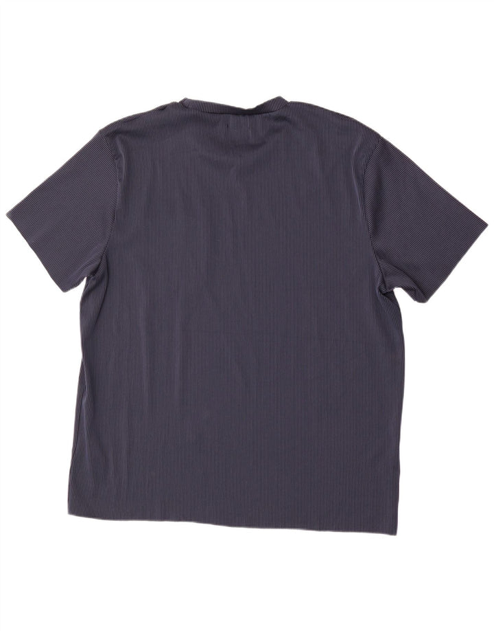 Tricou Jack & Jones pentru bărbați Top 2XL bleumarin poliester cu dungi