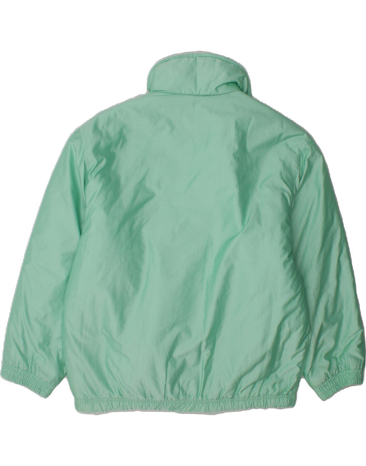 BELFE Womens Windbreaker Jacket UK 16 Large Turquoise Vintage Belfe and Second-Hand Belfe from Messina Hembry 