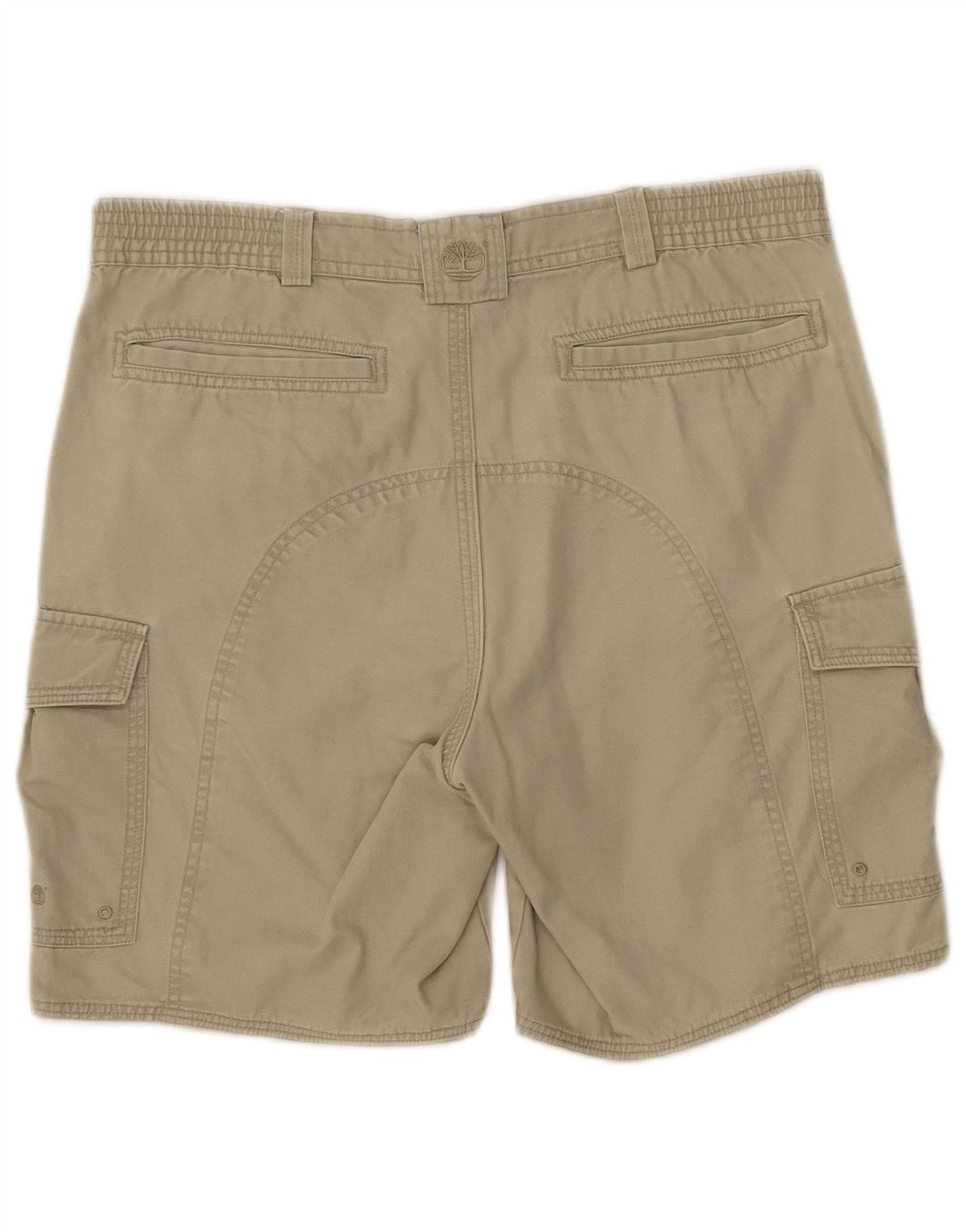 Pantaloni scurți cargo pentru bărbați Timberland W32, bumbac mediu bej