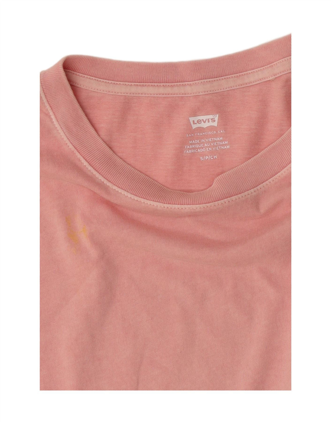 Tricou grafic supradimensionat pentru femei Levi's Top UK 10 Small Pink