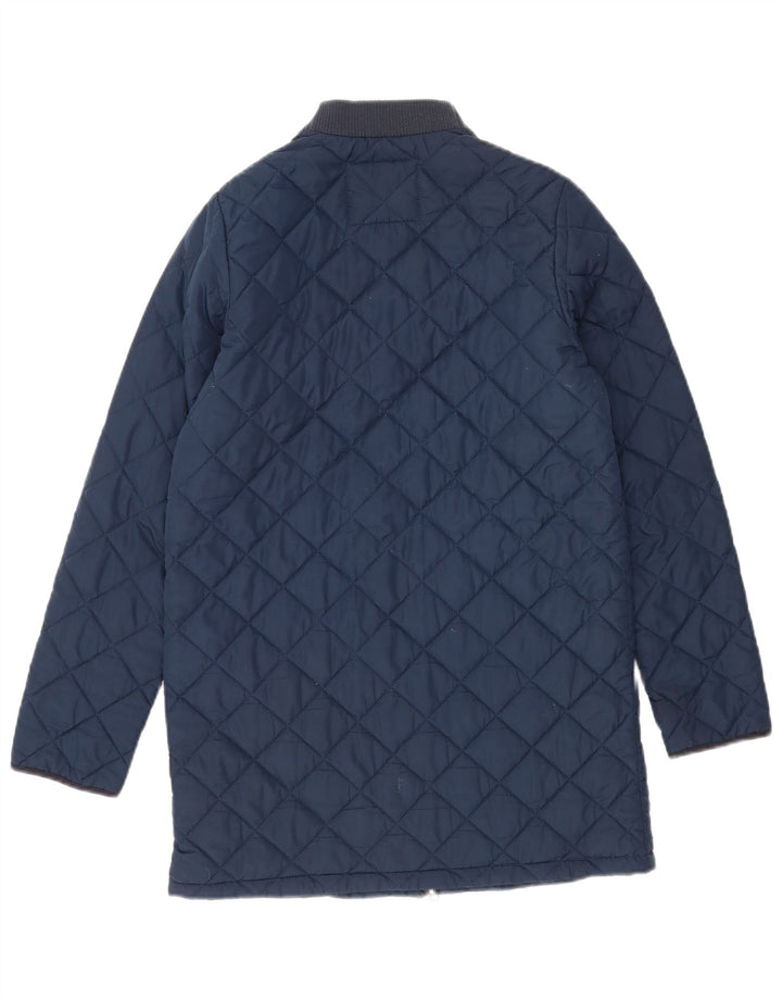 Jachetă matlasată Lee pentru femei UK 10 Mic, bleumarin, poliester color bloc