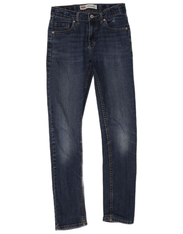 Levi's Boys 510 Skinny Jeans 13-14 ani W27 L29 Blue Bumbac