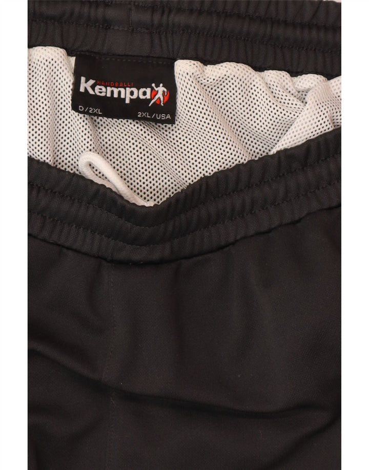 Pantaloni scurți sport grafic pentru bărbați VINTAGE 2XL, gri, bloc de culoare