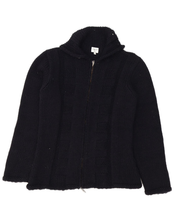 Pulover Cardigan Bărbați Armani Collezioni IT 50 Mediu Albastru Închis Acrilic