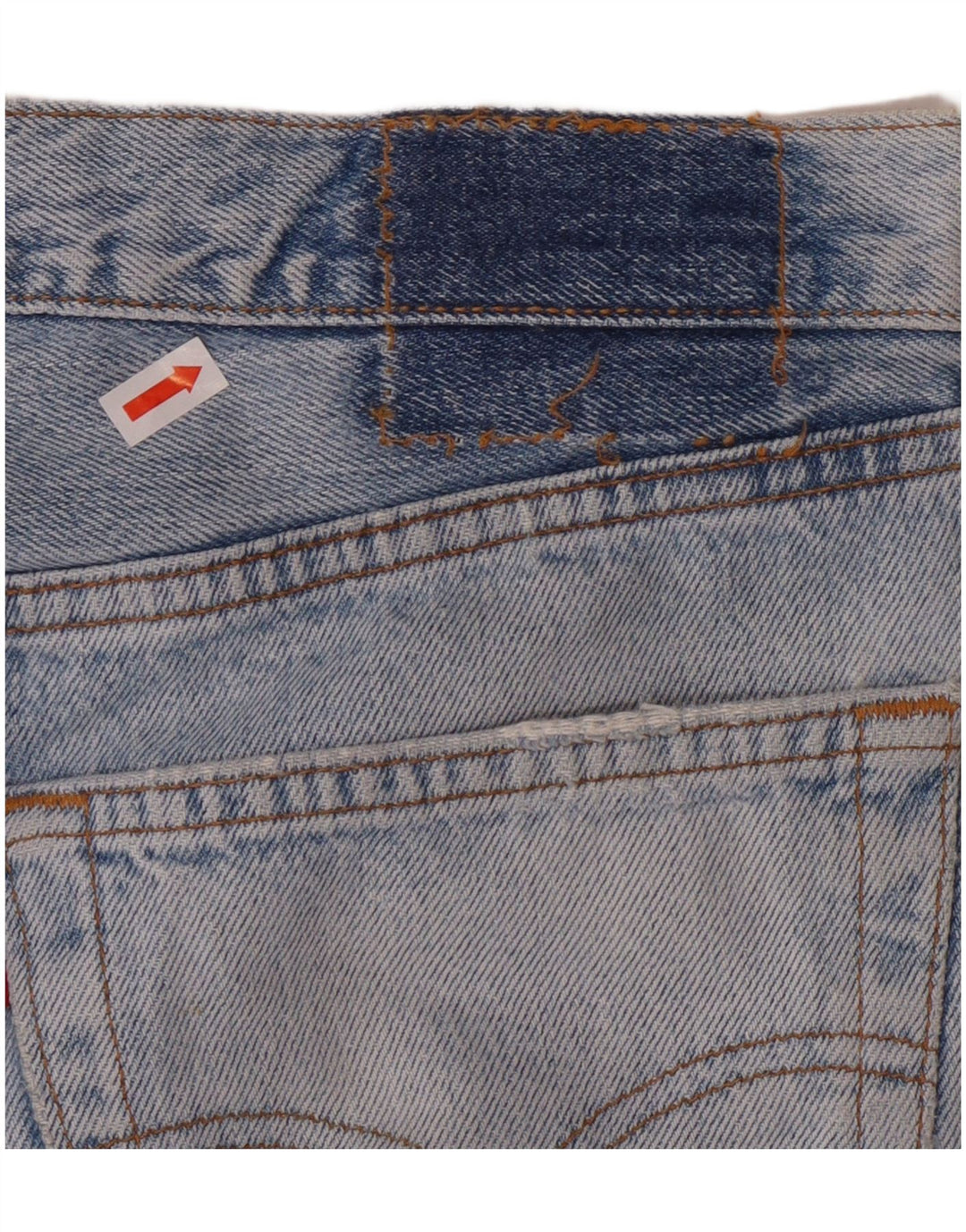 Blugi drepti pentru bărbați LEVI'S W34 L29 Bumbac albastru