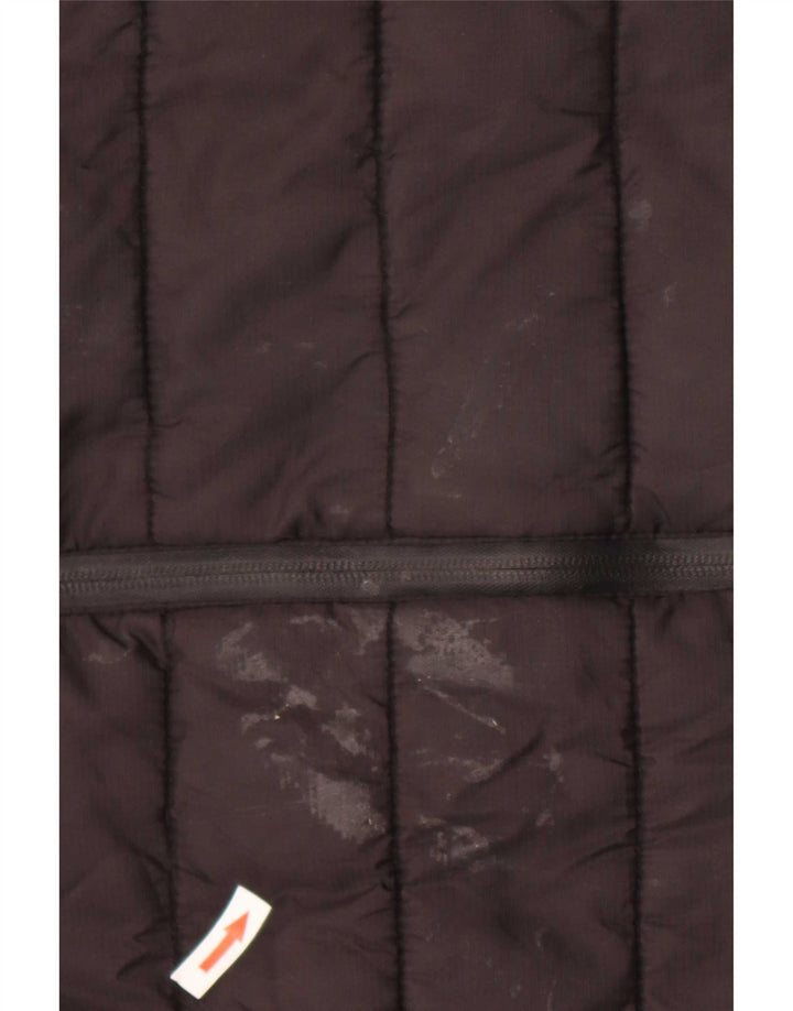 Jachetă căptușită cu glugă pentru bărbați Ellesse UK 36 Nylon negru mic