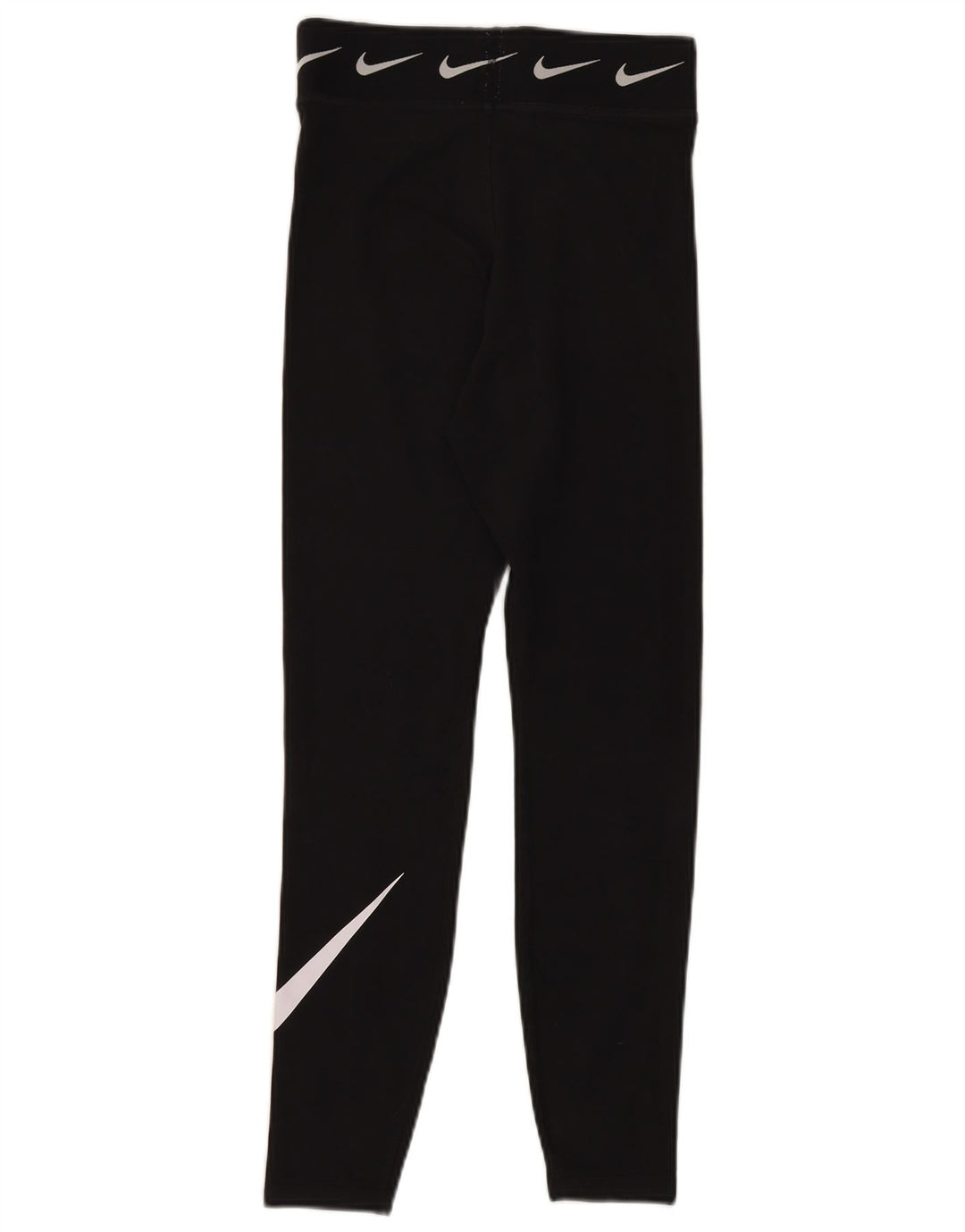 Leggings grafic NIKE pentru femei UK 8 Small Black