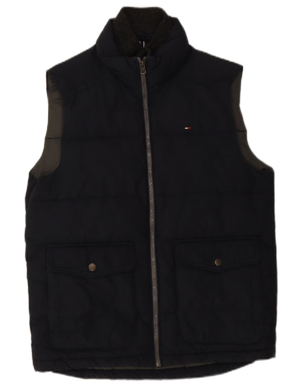 Gilet căptușit pentru bărbați Tommy Hilfiger UK 36 mic bumbac bleumarin