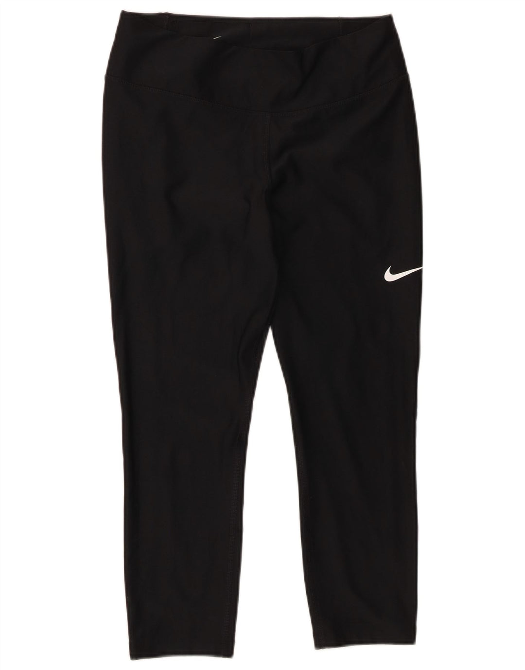 Leggings NIKE Dri Fit Capri pentru femei UK 12 Poliester mediu negru