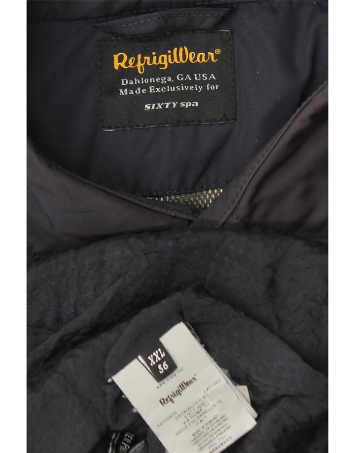 Jachetă Utilitară pentru bărbați Refrigiwear UK 44 2XL Nailon bleumarin