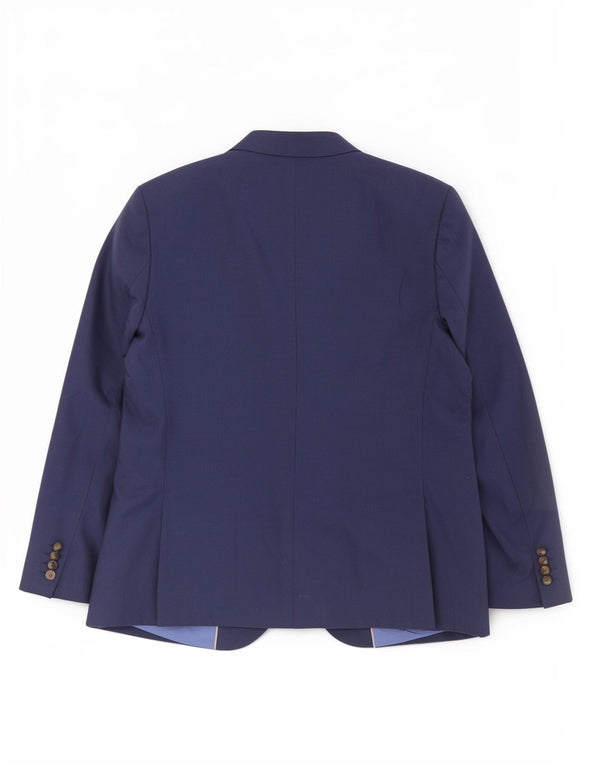 Jachetă pentru bărbați Marks & Spencer, cu 2 nasturi, UK 44 XL Bleumarin Clasic