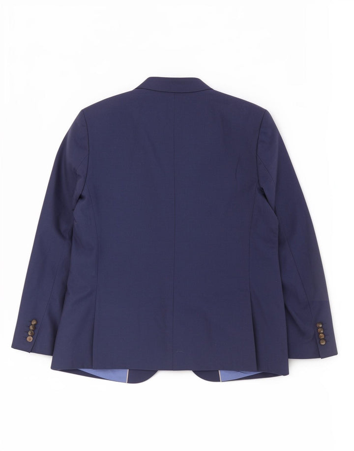 Jachetă pentru bărbați Marks & Spencer, cu 2 nasturi, UK 44 XL Bleumarin Clasic