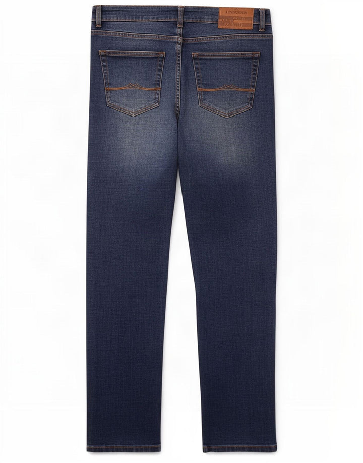 Blugi slim pentru bărbați Jack Wills W34 L31 bumbac bleumarin