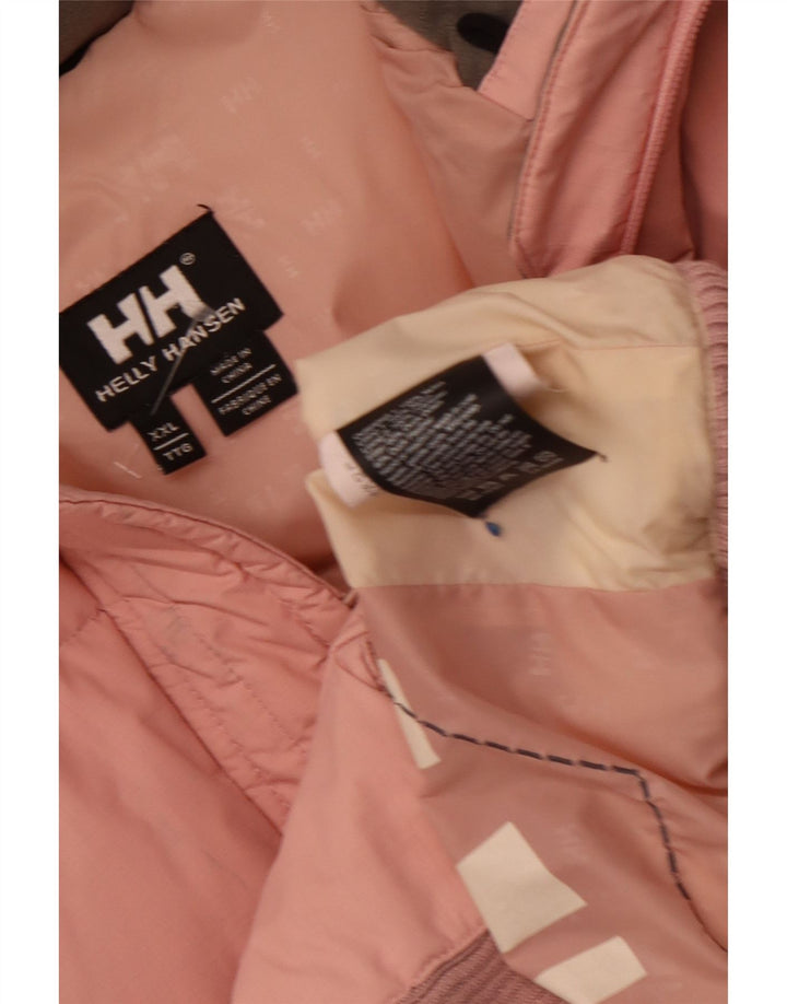Jachetă căptușită cu glugă pentru femei Helly Hansen UK 44 2XL, nailon roz