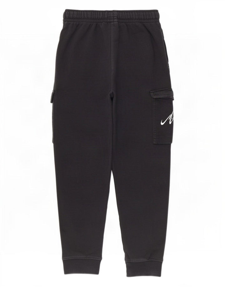 Pantaloni de trening Nike pentru băieți Cargo Pantaloni de jogging 10-11 ani Bumbac negru mediu